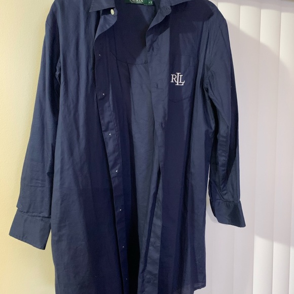 Ralph Lauren Long Button Down Shirt - Picture 4 of 4